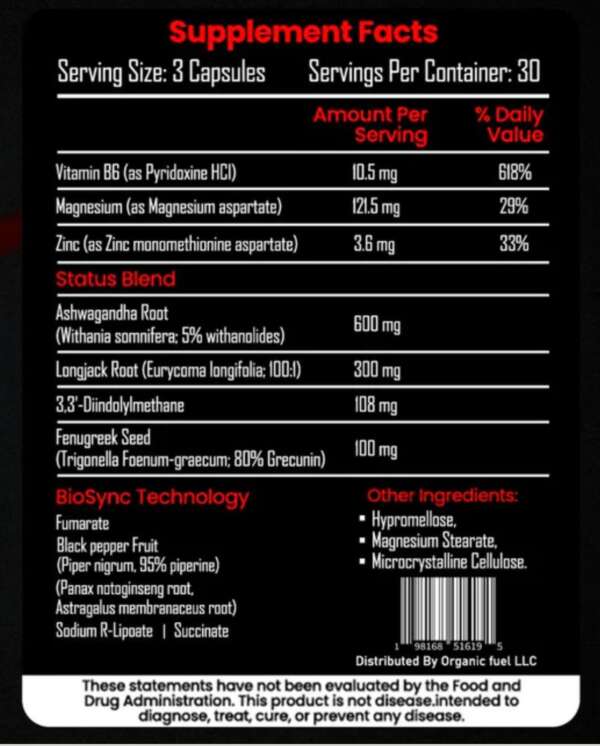 BioSync-XT Natural Testosterone Support & Booster - Image 4